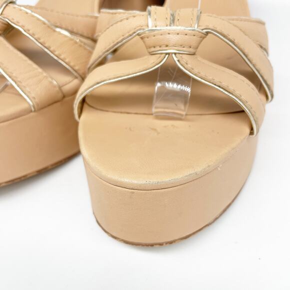 Vince Camuto Women's Freesie Platform Sandals Sandstorm Tan Size 11M - Picture 10 of 13